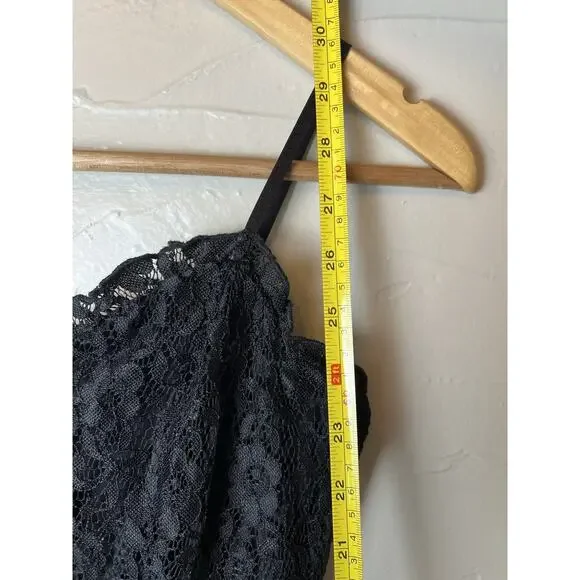 Windsor Black Lace Bodice Dress Sz XS Whimsigoth Fairy Goth Indie Punk Y2K - Picture 8 of 8